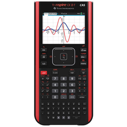 TI-NSPIRE CX II-T CAS - TI Graphics Calculator