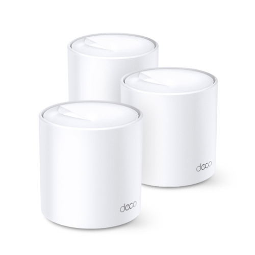 DECO X60 - TP-Link AX3000 Tri-Band Mesh Wi-Fi Router 3-Pack