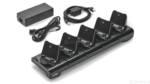 CRD-MPM-5SCHGEU1-01 - Zebra 5-Slot AC Indoor Charger