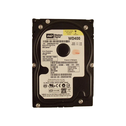 Dell 40GB 7200RPM SATA 1.5 Gbps 3.5 Hard Drive for ProLiant DL360p Gen8 Servers