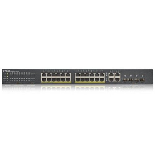 GS1920-24HPV2-EU0101F - Zyxel GS1920-24HP V2 24-Port PoE+ Switch