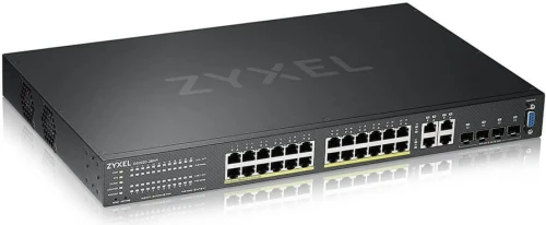 GS2220-28HP-EU0101F - Zyxel GS2220-28HP 24-Port Gigabit PoE L2 Switch