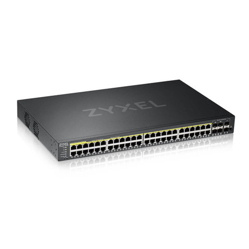 GS2220-50HP-EU0101F - Zyxel GS2220-50HP 50-Port Gigabit PoE L2 Switch