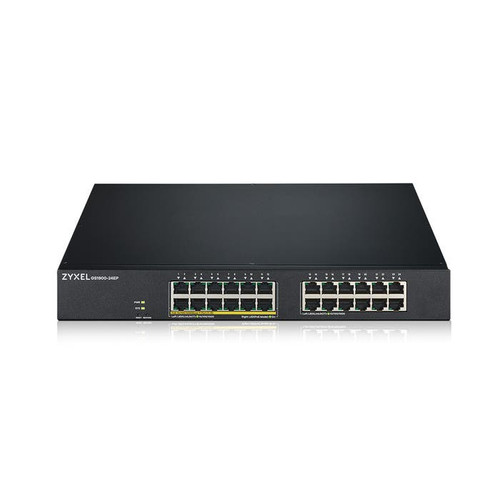 GS1900-24EP-EU0101F - Zyxel GS1900-24EP 24-Port Gigabit L2 PoE+ Managed Switch