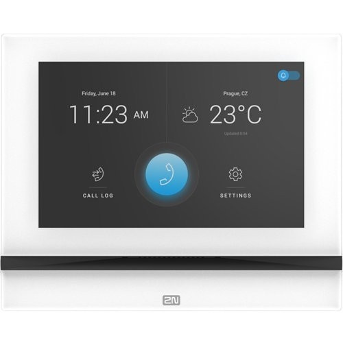02088-001 - 2N Telecommunications 91378601WH 7" LED Display, 1024x600 resolution, white housing