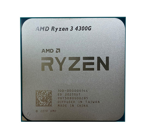 100-000000144 - AMD 3.8GHz Quad-Core 4MB Socket AM4 Processor
