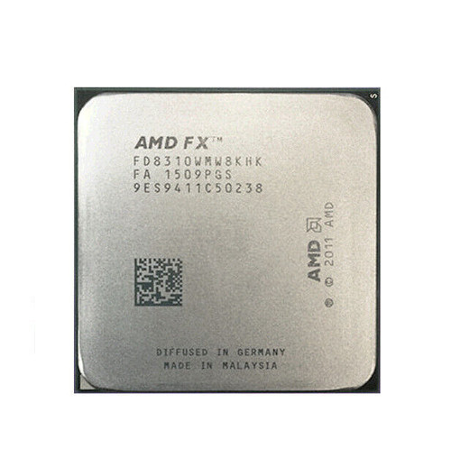 AMD FX-8310 8-Core 3.4GHz Processor for Socket AM3+ - FD8310WMW8KHK - CPU compatible with AM3+ motherboards