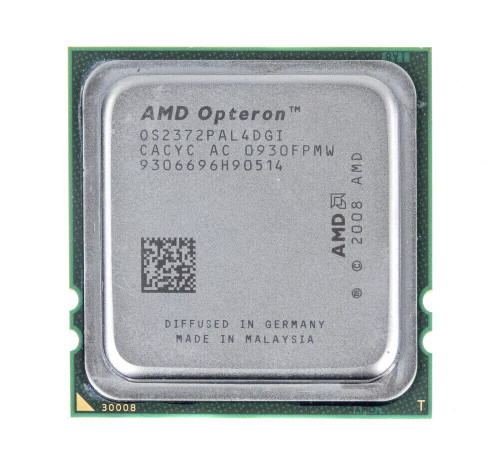 AMD Opteron 2372 HE Quad-Core 2.10GHz Processor for Socket Fr2 - Compatible with Servers - SKU: OS2372PAL4DGIWOF