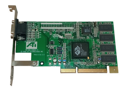 ATI 3D Rage Pro 8MB AGP 2x Video Graphics Card for ProLiant DL360p Gen8 servers