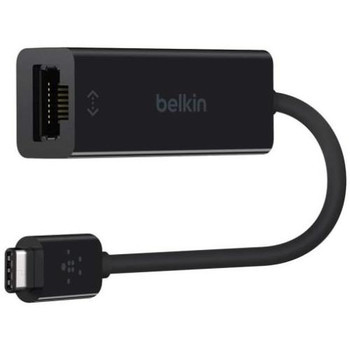 F2CU040BTBLK - BELKIN USB-C to Gigabit Ethernet Adapter