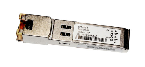 30-1421-02 - Cisco 1Gbps 1000Base-T RJ-45 SFP Transceiver