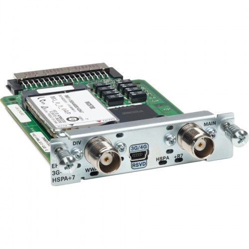 EHWIC-3GHSPA+7A - Cisco 3G HSPA+ Wireless WAN Interface Card