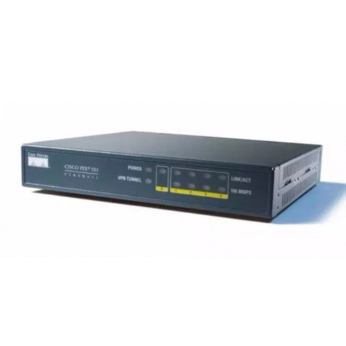 PIX-501-BUN-K9 - Cisco 3DES 5-Port 10-User Security Appliance
