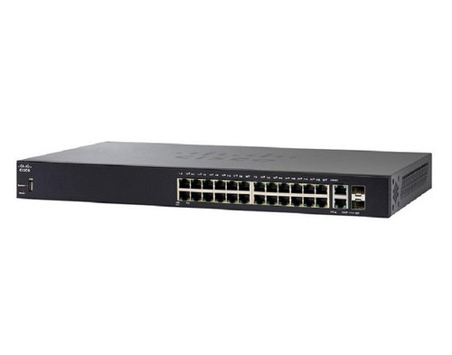SF250-24-K9 - Cisco 24-Port 10/100 Rack-Mountable Smart Switch