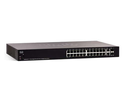 SG250X-24P-K9 - Cisco 24-Port Gigabit PoE+ Layer 3 Rack Switch