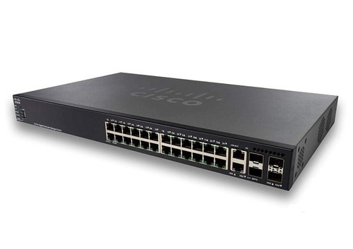 SG350X-24P-K9 - Cisco SG350X 24-Port PoE+ Managed Layer 3 Switch