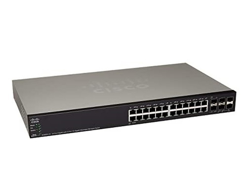 SG500X-24-K9 - Cisco SG500X 24-Port Gigabit PoE Managed Switch