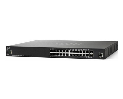 SG550XG-24T-K9 - Cisco 24-Port Gigabit PoE+ Layer 3 Rack Switch
