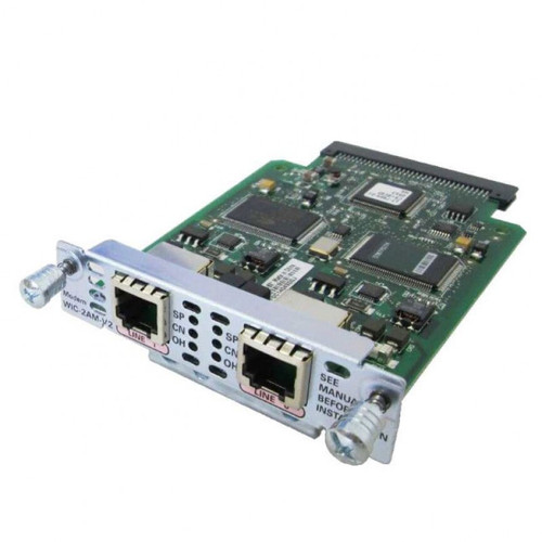 WIC-2AM= - Cisco 2-Port Analog Modem WAN Interface Card