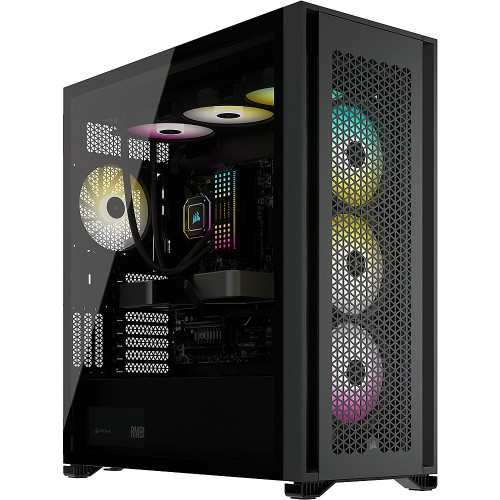 Corsair AIRFLOW Full-Tower ATX PC Case for 7000D - White - Compatible with Corsair 7000D - PC Case for ATX Motherboards