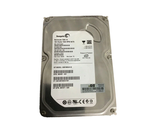 GB0160EAFJE - HP 160GB 7200RPM SATA 3.5" Hot-Plug HDD