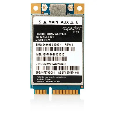 H4J88UT - HP LT2523 LTE HSPA AT&T WAN Module Mobile Broadband Card