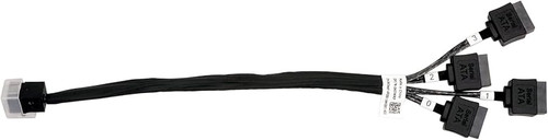 Dell K0WKF Mini-SAS HD to 4x SATA Cable for Precision 5820, compatible with Dell Precision 5820, server cable.