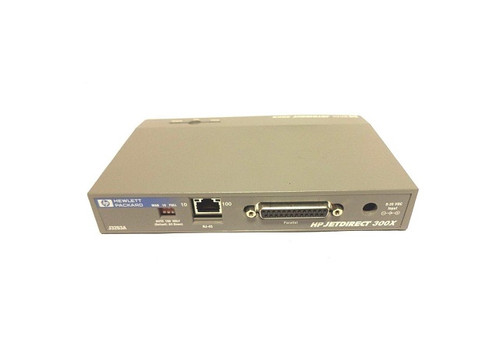J3263-61002 - HP JetDirect 300X Print Server Fast Ethernet 10/100 120V