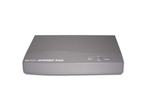 J3263A-60001 - HP JetDirect 300X Print Server Fast Ethernet 10/100 120V