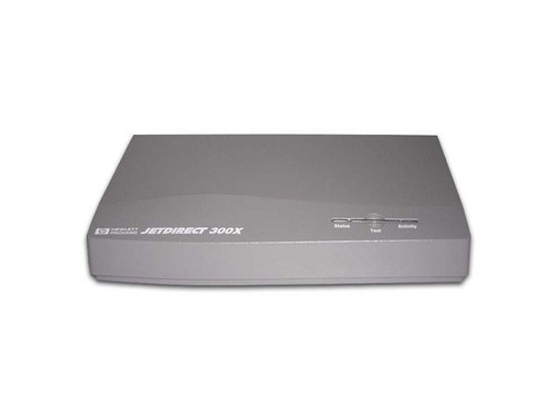 J3263A-61002 - HP JetDirect 300X Print Server Fast Ethernet 10/100 120V