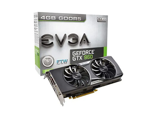 04G-P4-3968-B1 - EVGA GeForce GTX 960 4GB GDDR5 PCIe Graphics Card