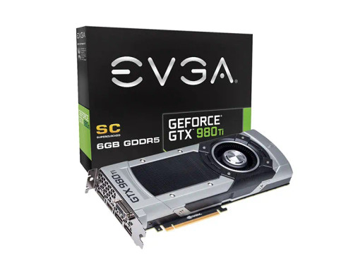 06G-P4-4992-L1 - EVGA GeForce GTX 980 Ti 6GB GDDR5 PCIe Graphics Card
