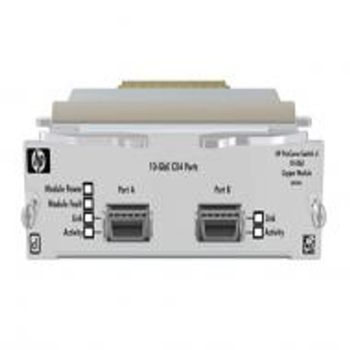 J8434-60001 - HP ProCurve 3400 Series 10GBase-CX4 Copper Module 2-Port 10 Gigabit Module with Fixed CX4