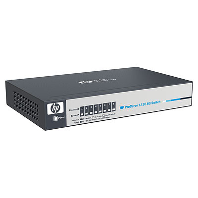 J9559A - HP 8-Port Gigabit RJ-45 Unmanaged Network Switch
