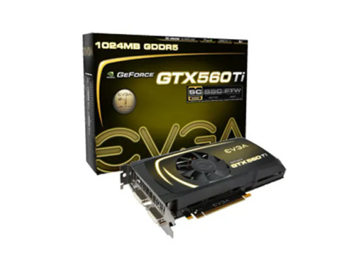012-P3-1563-KR - EVGA GeForce GTX 560 Ti 1GB PCI Express Graphics Card