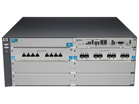 J9866A - HP 16-Port 10GbE 8x 10GBase-T 8x SFP+ Layer 4 Network Switch