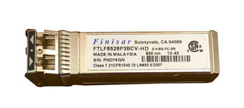 FTLF8528P3BCV-HD - Finisar 8Gbps 850nm 150m SFP+ Transceiver Module