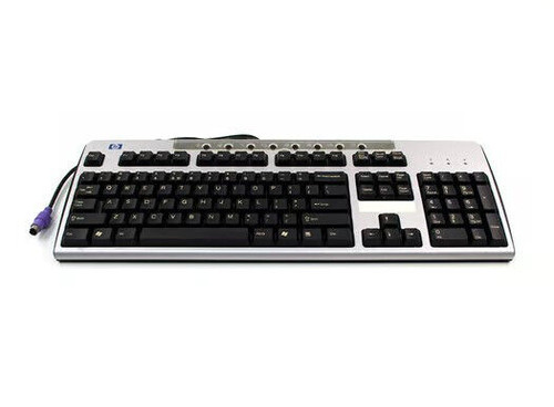 265987-031 - HP PS/2 Carbon/Silver UK Keyboard