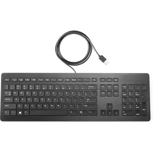 HP EZ Access USB Keyboard in Canadian French layout, part number 324634-121, compatible with HP computers.