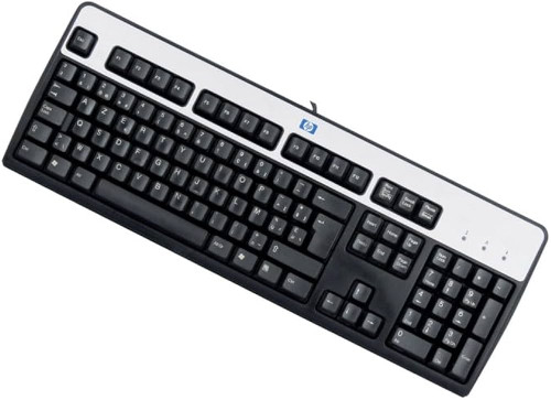 326227-051 - HP French USB Silver Keyboard for Desktop Computer