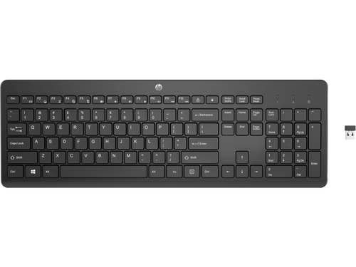 HP USB Wireless Keyboard Carbon - 342708-001, compatible with HP computers, sleek design, wireless connectivity