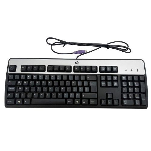 352750-BB1 - HP PS/2 Silver/Black Dutch Keyboard