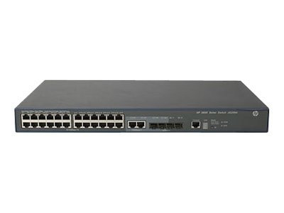 JG299A - HP 24-Port FlexNetwork 3600 EI Network Switch