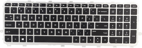 603791-001 - HP Black Envy 17 Notebook Keyboard
