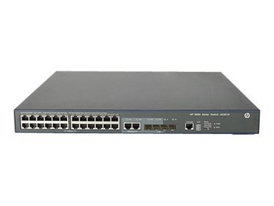 JG301A - HPE 3600 24-Port PoE+ Layer 3 Rack Switch