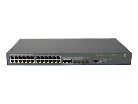 JG304-61001 - HPE 24-Port 10/100 4 SFP Managed Network Switch