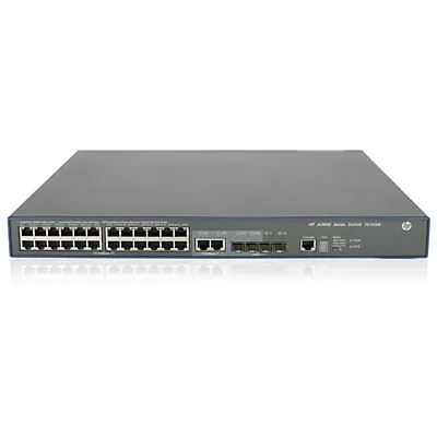JG306B - HPE 24-Port PoE+ 4 SFP Layer 4 Network Switch