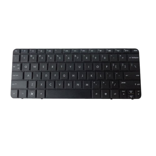 HP UK Keyboard 636376-031 for ProLiant DL360p Gen8 servers - black keyboard with UK layout