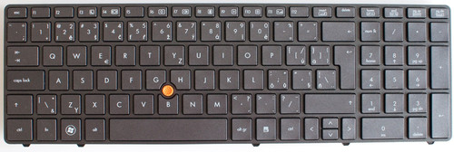652682-B71 - HP Sweden/Finland Keyboard with Pointing Stick