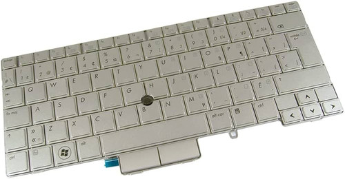 656412-121 - HP 2760p Silver French Canadian Keyboard